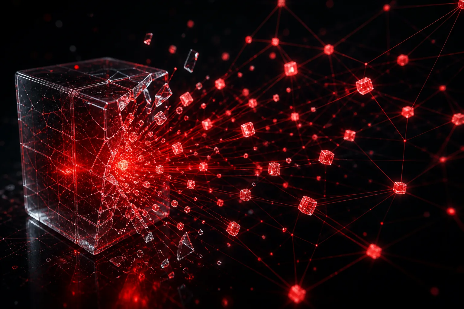 Cracked sandbox cube leaking network packets